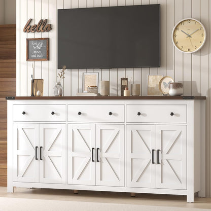 71" Large Sideboard Buffet Cabinet with Storage