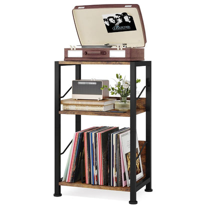 3 Tier Record Player Stand