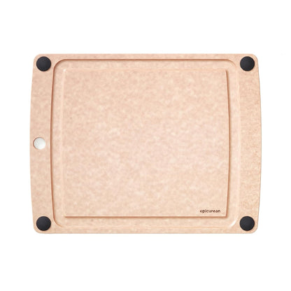 All-In-One Cutting Board with Non-Slip Feet and Juice Groove, 14.5" × 11.25"