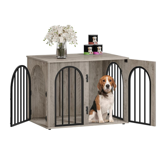 31.5'' Dog Crate Furniture,Dog Kennel Indoor for Small/Medium Dogs