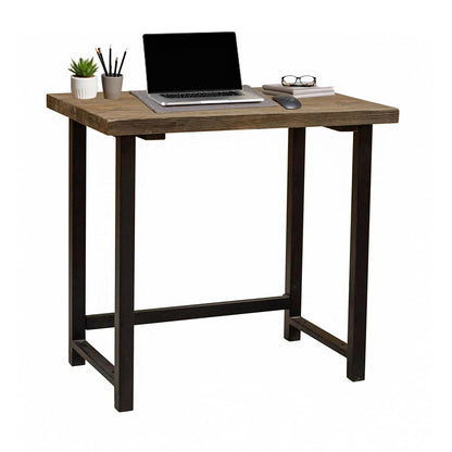 Pomona Compact Writing Desk, Natural, 32”x21”x30”