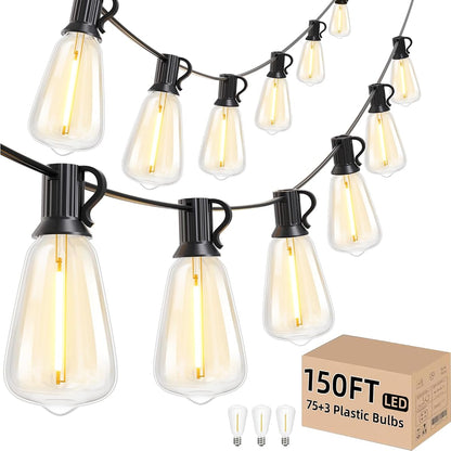 Outdoor String Lights 150 FT