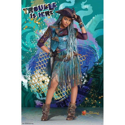 Disney Descendants 2 - Uma Wall Poster, 22.375" x 34", Unframed Version