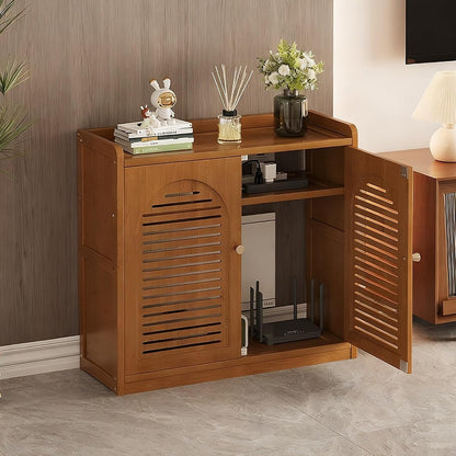HARELA Decorative WiFi Router Storage Cabinet