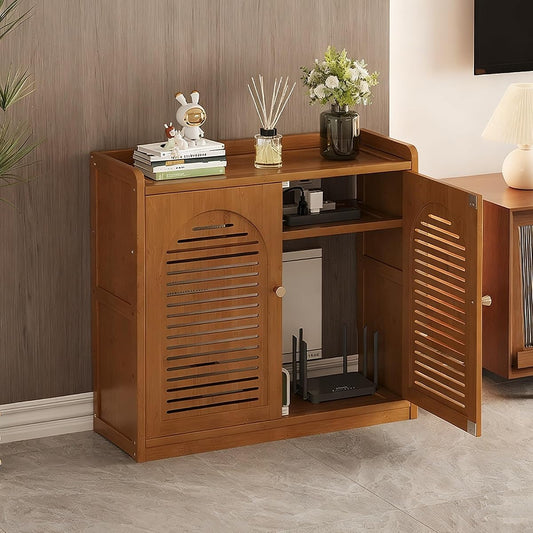 HARELA Decorative WiFi Router Storage Cabinet