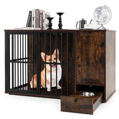 47.5-inch Dog Crate Furniture
