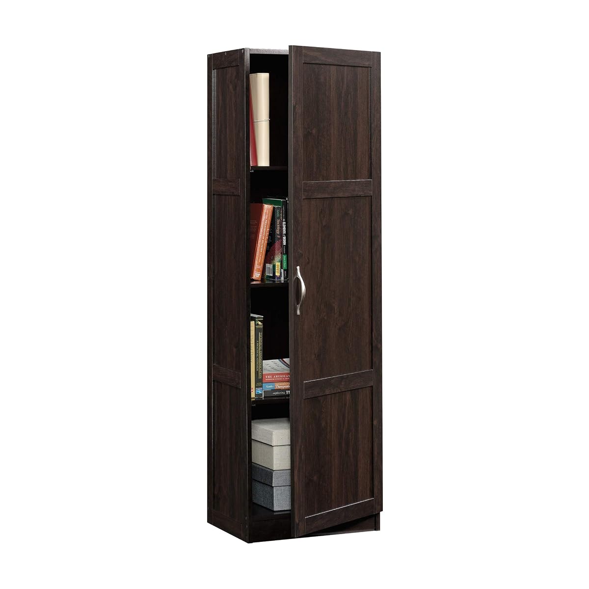 Miscellaneous Storage Storage Cabinet/ Pantry cabinets, Cinnamon Cherry finish