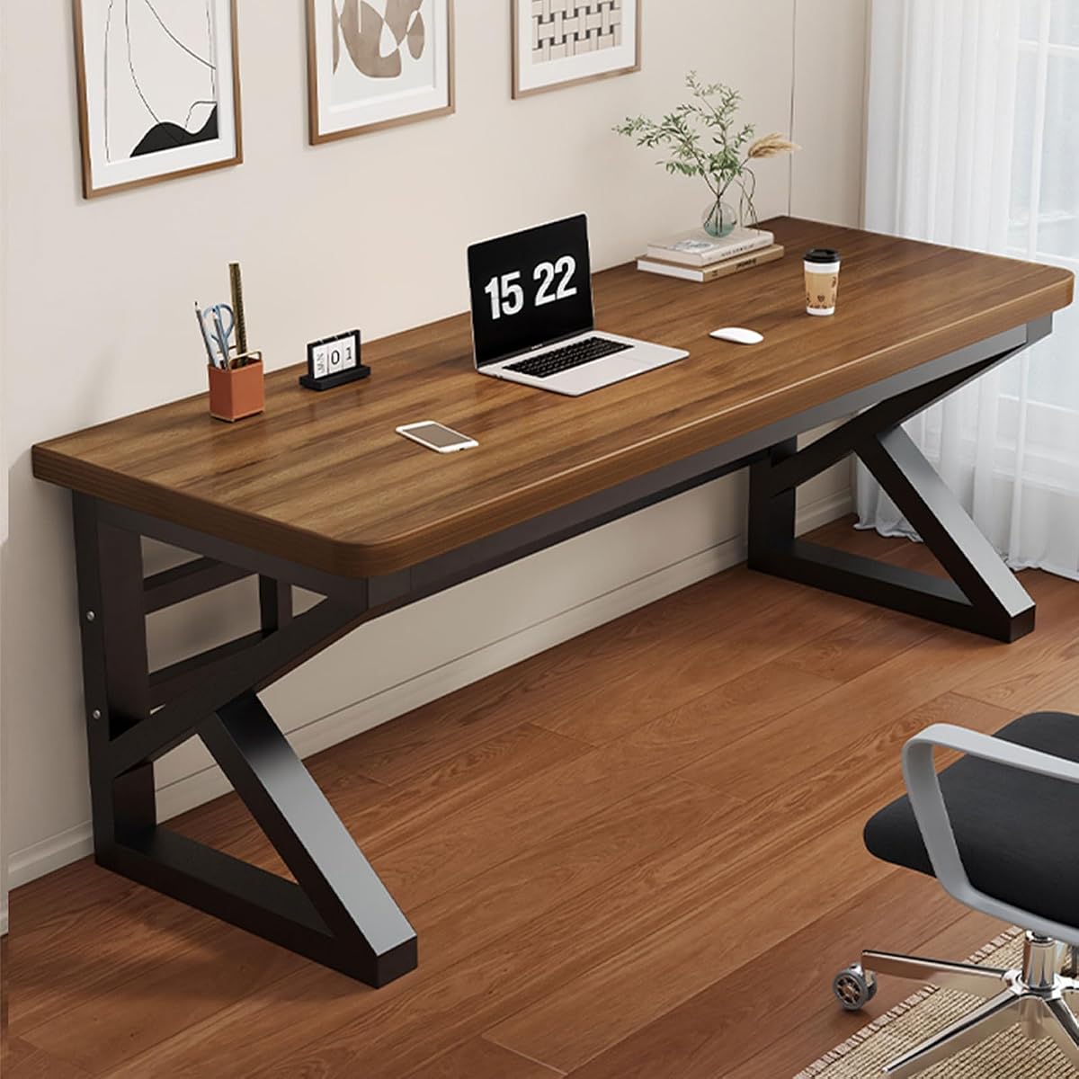 Ergonomic Modern Gamer Pc Work Home Office Desks Executive Desk Computer Laptop