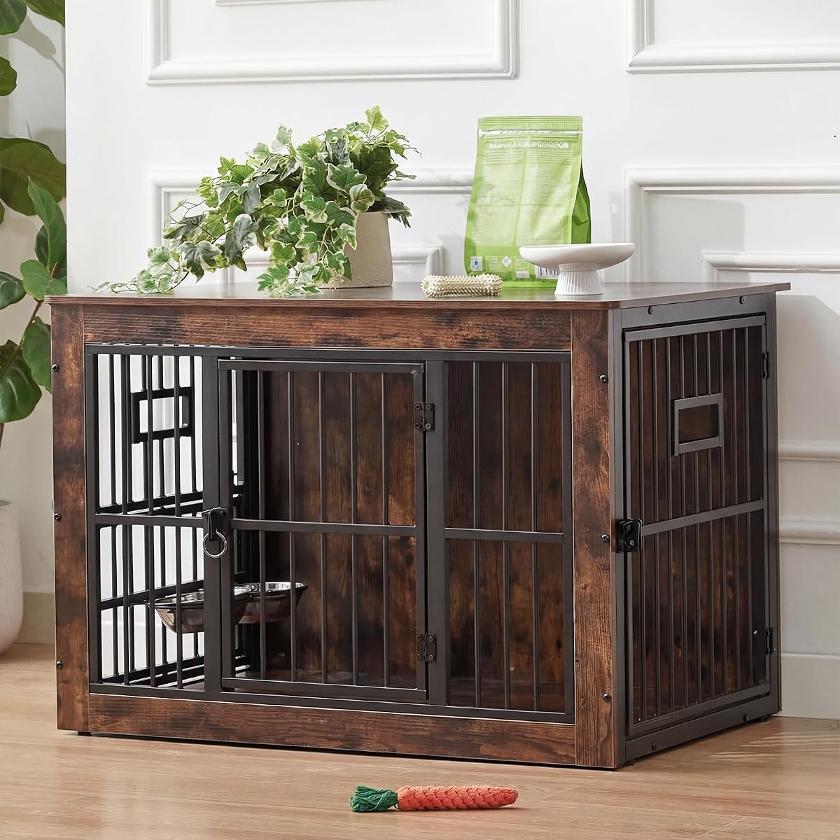 38 Inch Heavy Duty Dog Crate Furniture for Medium Dogs