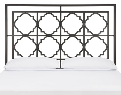 SAFAVIEH Home Collection Silva Gunmetal Headboard, Full