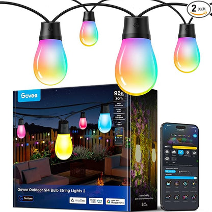 Govee S14 Bulb Outdoor String Lights 2, view 2