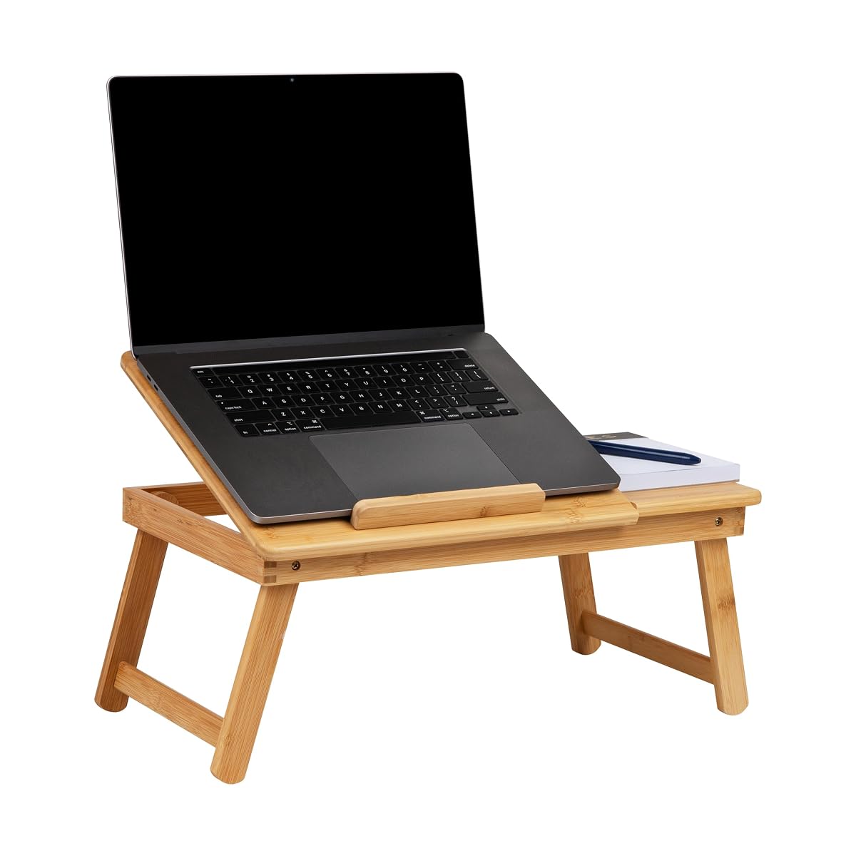 Lap Desk, Laptop Stand with Folding Legs for Bed Dorm Room and Home Office