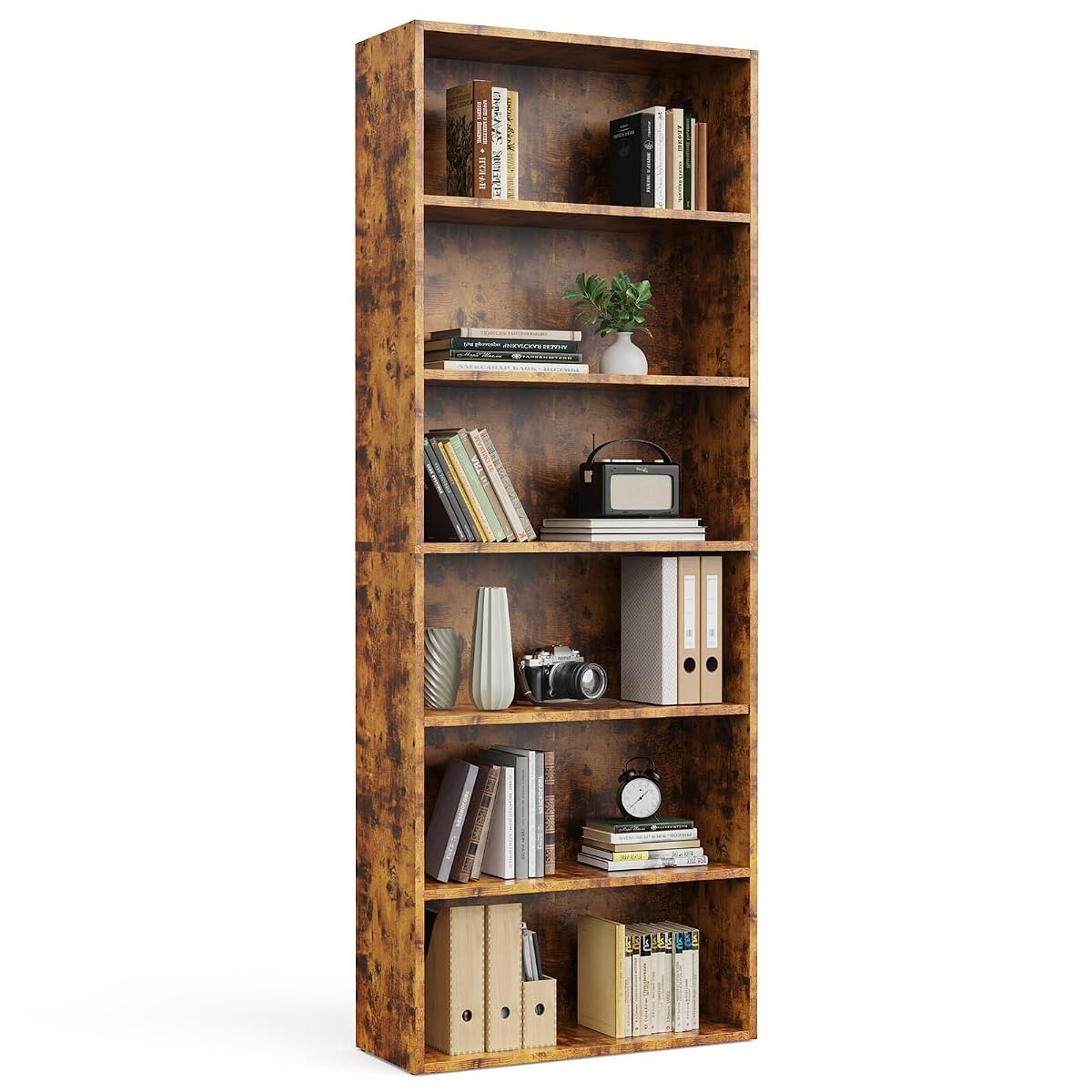 Tall Bookshelf, Book Shelf, Storage Organizer Book Shelf