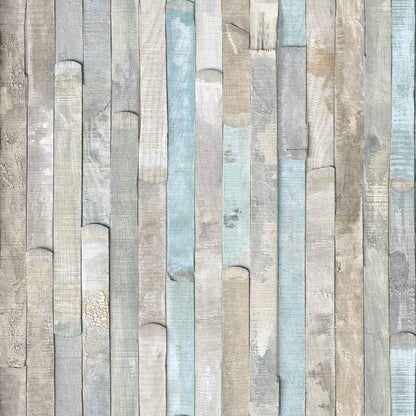 346-0644-4PK Decorative Self-Adhesive Film, Beach Wood, 17" x 78" Roll, 4-Pack