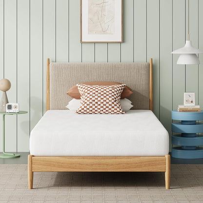 Twin Bed Mattress, 8 Inch Twin Size Mattress with Gel Memory Foam