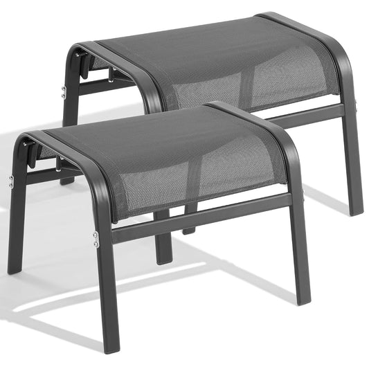 Outdoor Ottoman Set of 2
