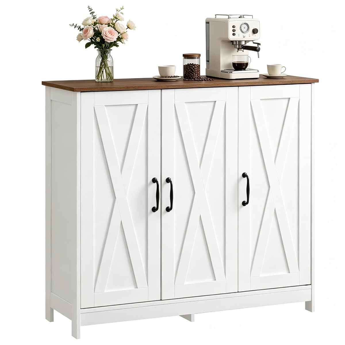 Farmhouse Buffet Storage Cabinet