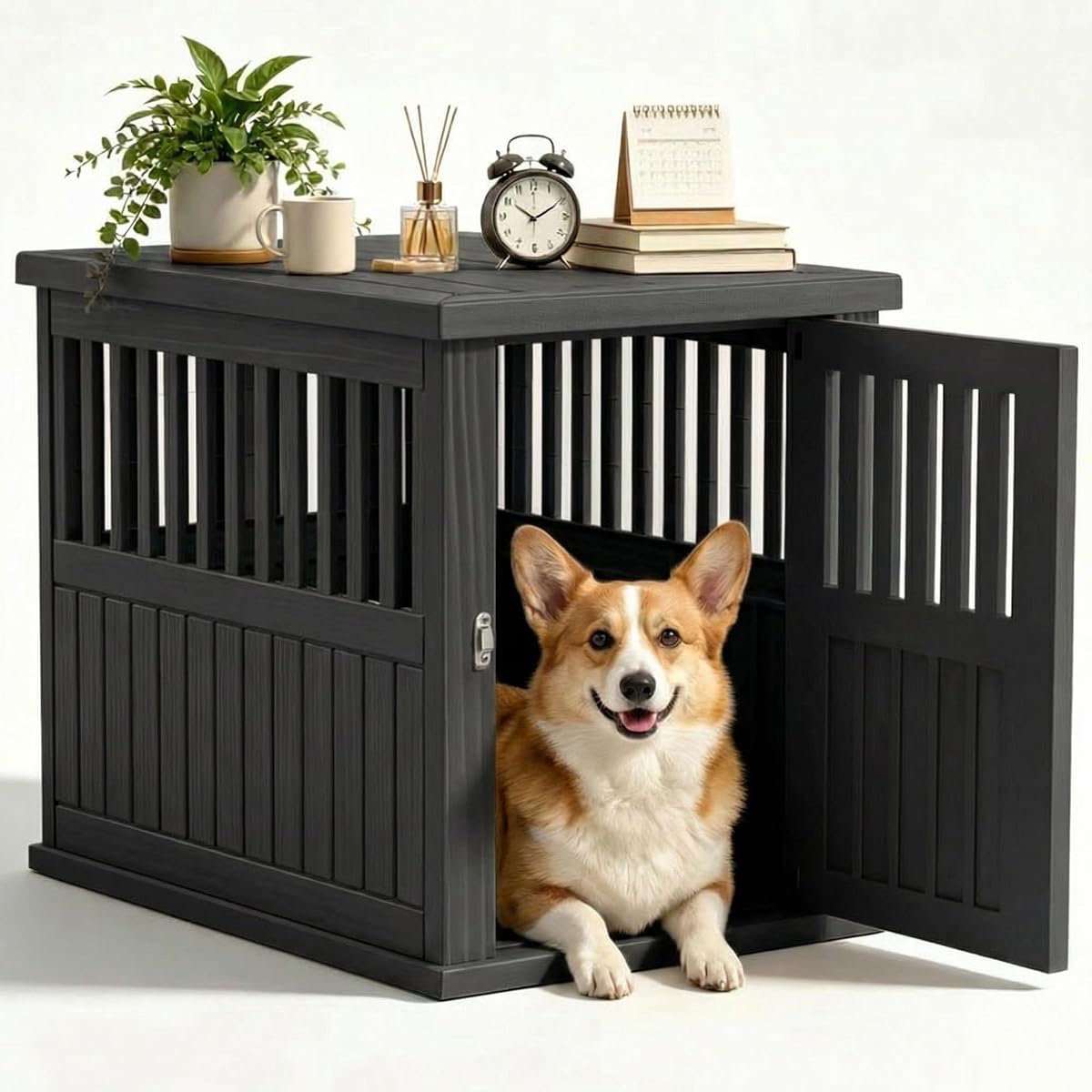 32 Inch Small Dog Crate Furniture, Indoor Dog Kennel, Puppy Pet House