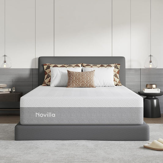 Bliss Mattress Queen Size, 14 Inch Gel Queen Memory Foam Mattress