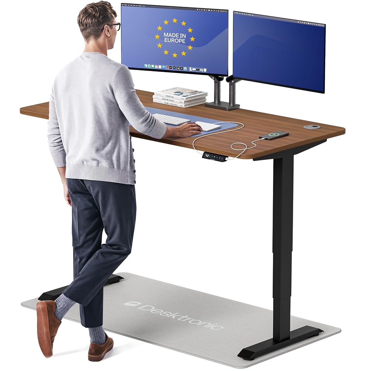 HomePro Standing Desk 60x30 — Made in Europe