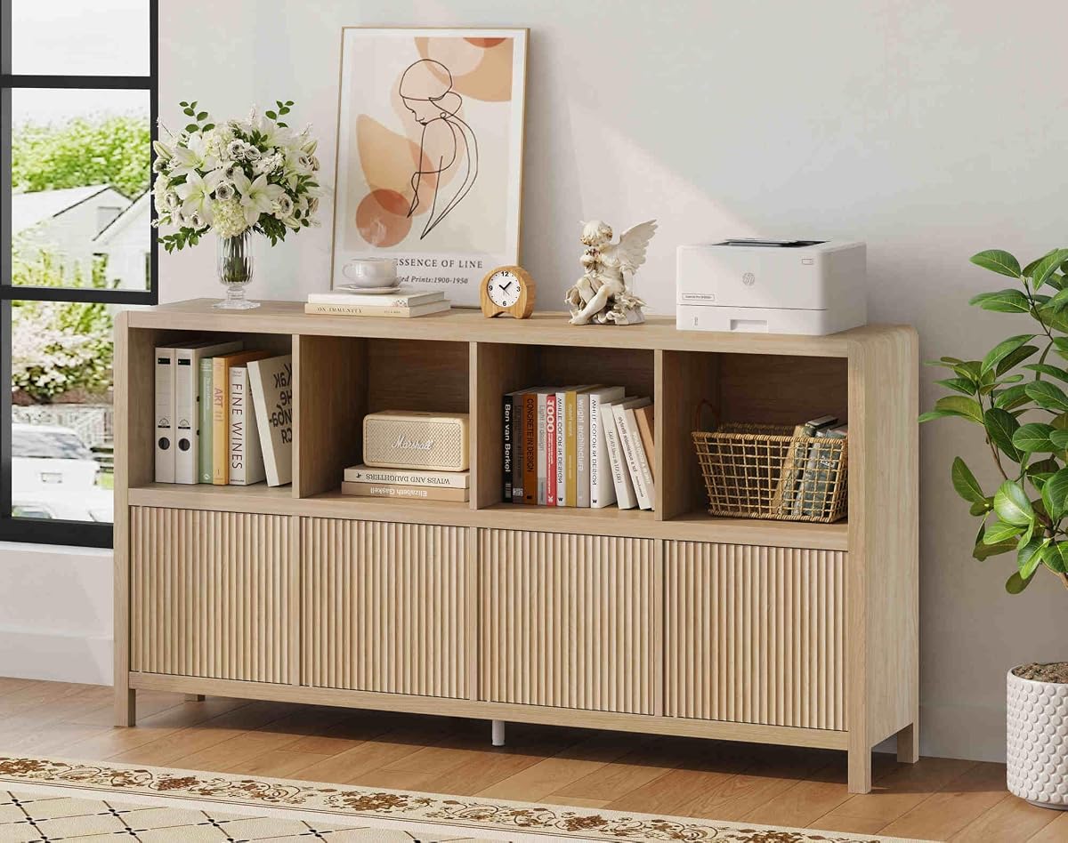 8 Cube Storage Organizer Bookshelf with Storage