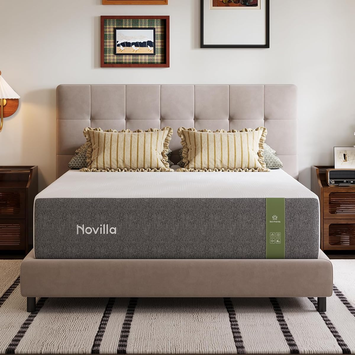 Memory Foam 12 Inch King Size Mattress in a Box