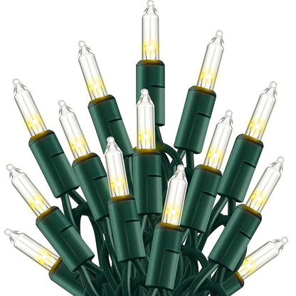 Warm White Christmas Lights Outdoor