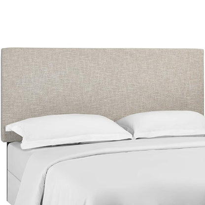 Claire Linen Fabric Upholstered King and California King Headboard in Beige
