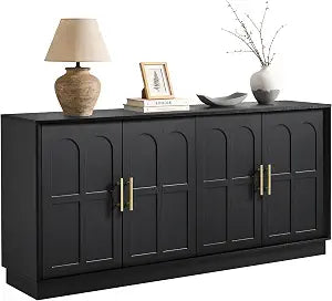66.5" Sideboard Buffet Cabinet with Storage, Modern Credenza, view 2