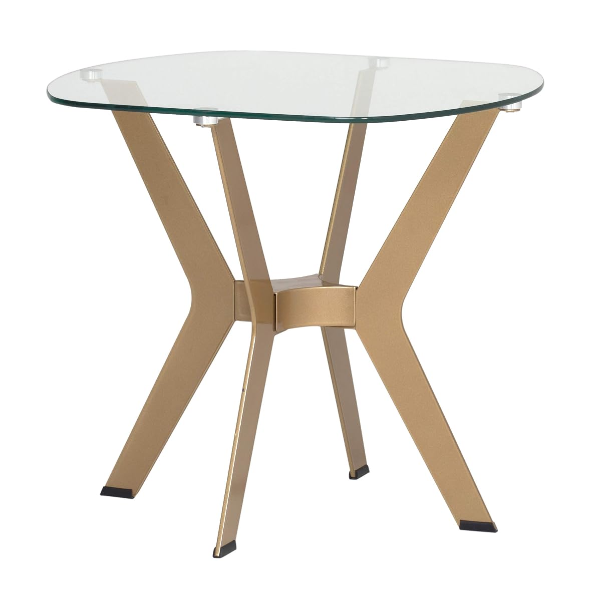 Gold Archtech end table
