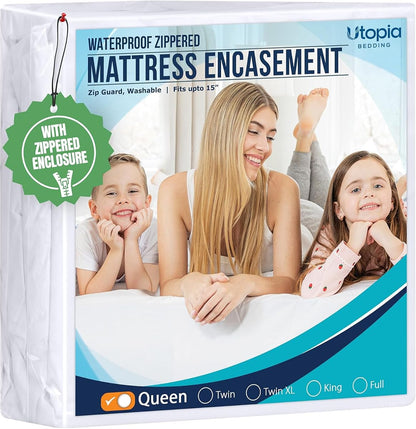 Waterproof Mattress Protector Queen Size