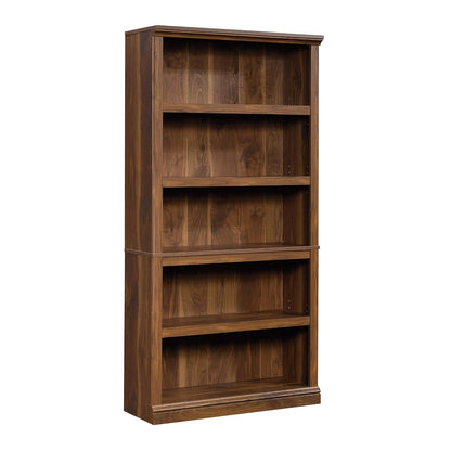 5 Tier Book Shelf Wooden Bookcase Multipurpose Bookshelf for Home Office