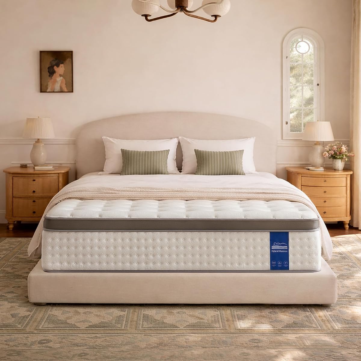 14 Inch King Size Mattress Hybrid King Mattress in a Box