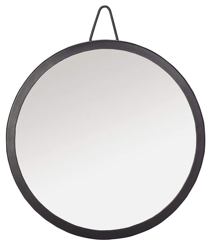 SAFAVIEH Home Collection Darsey 20-inch Black Round Mirror