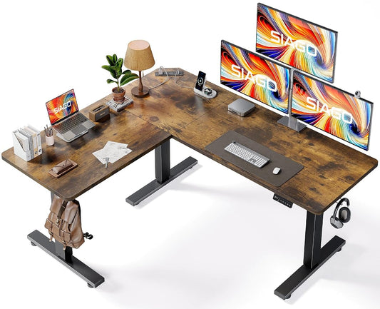 L-Shaped Standing Desk