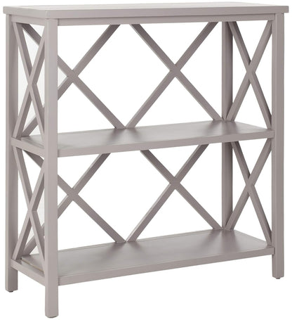 Safavieh American Homes Collection Liam Quartz Grey 2-Tier Open Bookcase