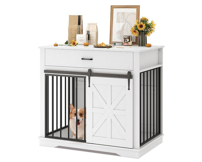 37.8" Dog Crate Furniture