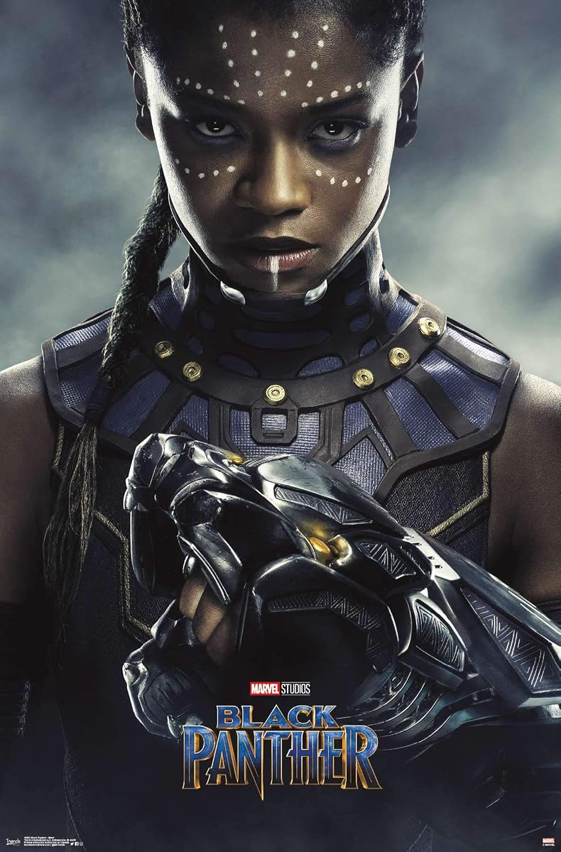 Marvel Cinematic Universe - Black Panther - Shuri One Sheet Wall Poster, 14.725" x 22.375", Premium Unframed Version