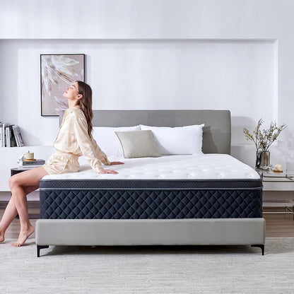 Queen Mattress, 12 Inch Queen Size Mattress in a Box