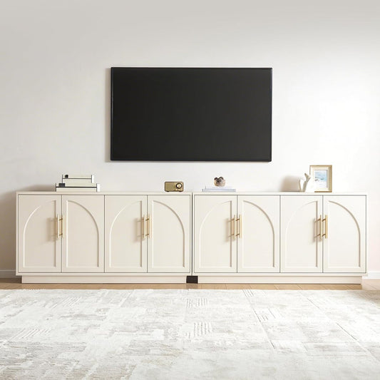 59" Sideboard Buffet Cabinet & TV Stand Set of 2