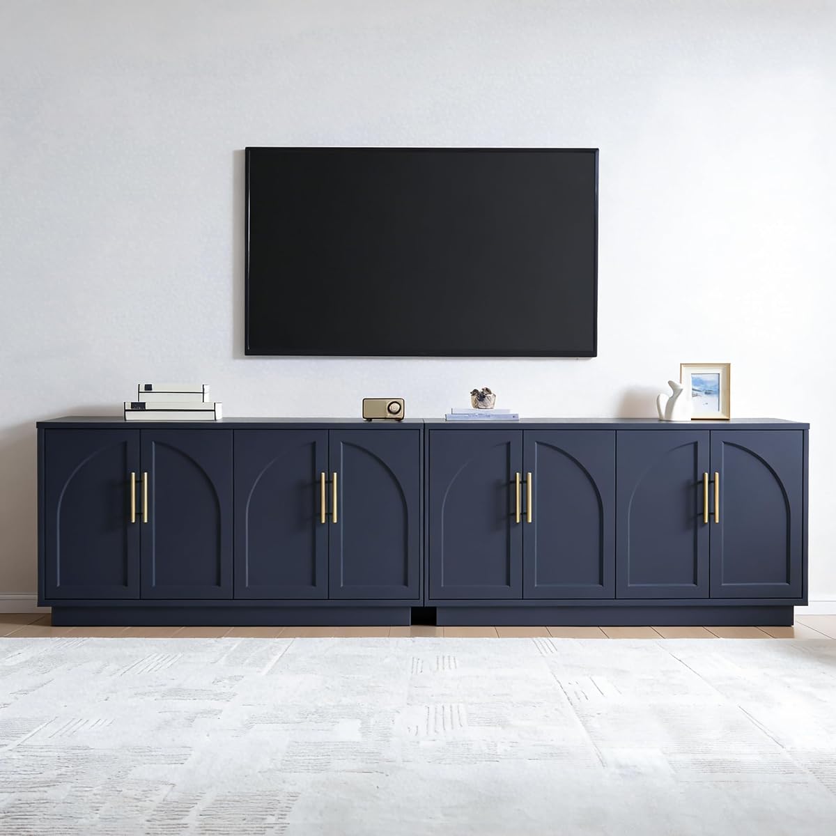 59" Sideboard Buffet Cabinet & TV Stand Set of 2