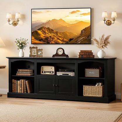 LUCKLIFE 71" TV Stand for TVs up to 80 Inch