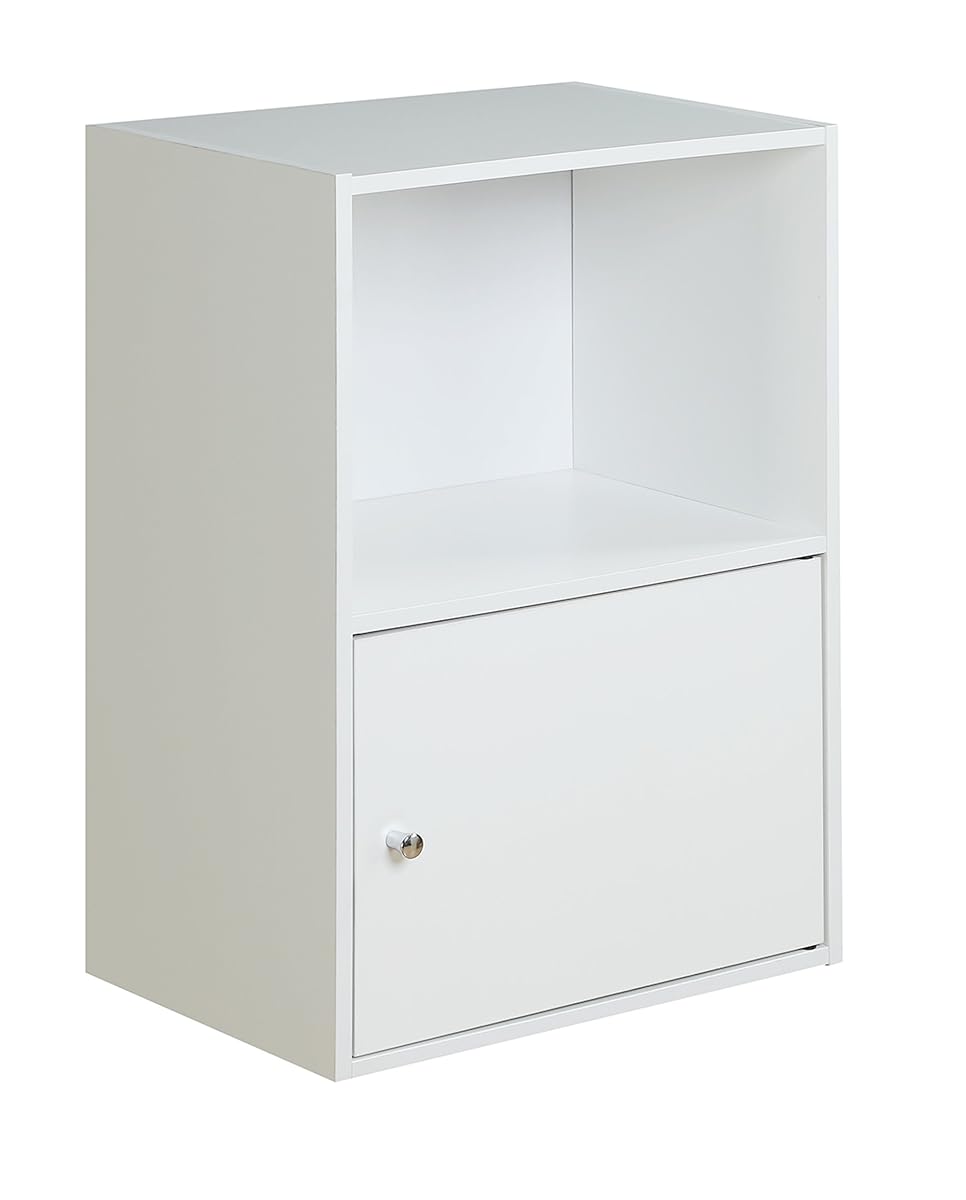 151186W X-Tra Storage 1-Door Cabinet, White