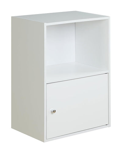 151186W X-Tra Storage 1-Door Cabinet, White