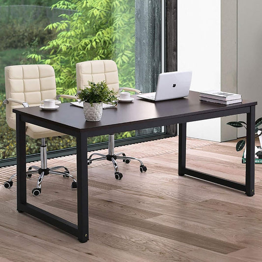 NSdirectModern Computer Desk 63 inch Large Office Desk Writing Study Table