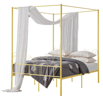 Canopy Bed Frame Queen Size