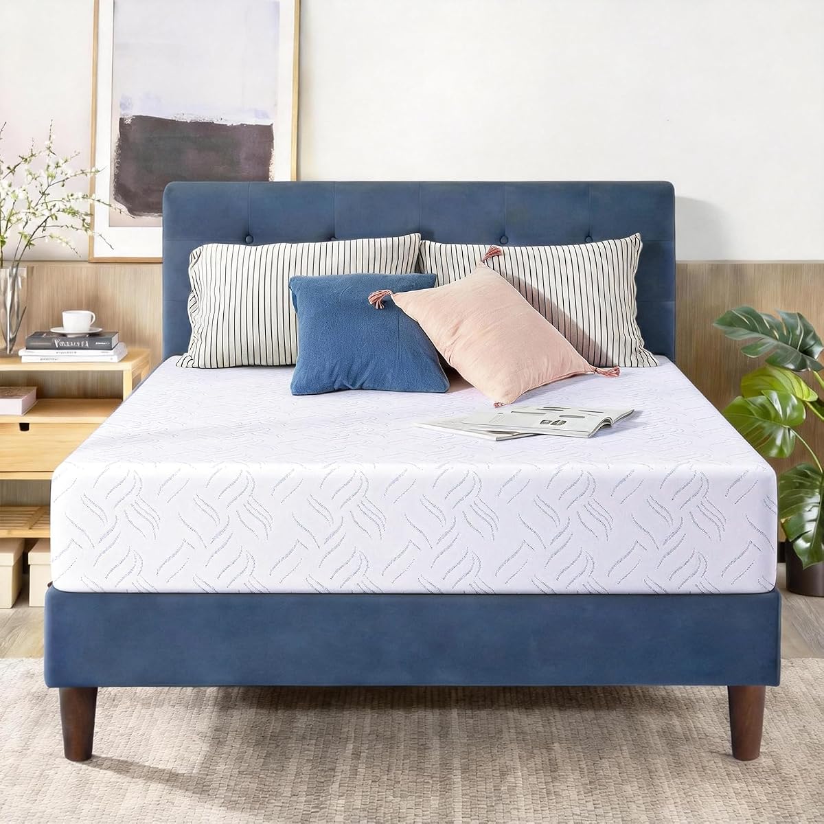 Twin Mattress 10 Inch, Twin Memory Foam Mattress Bed in a Box
