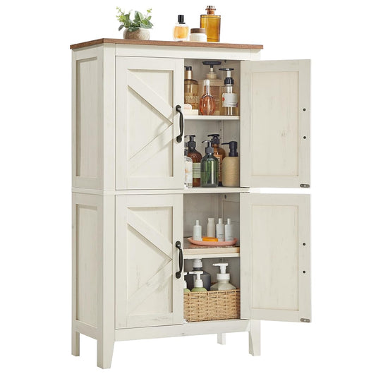 VASAGLE LIRY Collection, Storage Cabinet, Farmhouse Floor Cabinet with 0 Drawers
