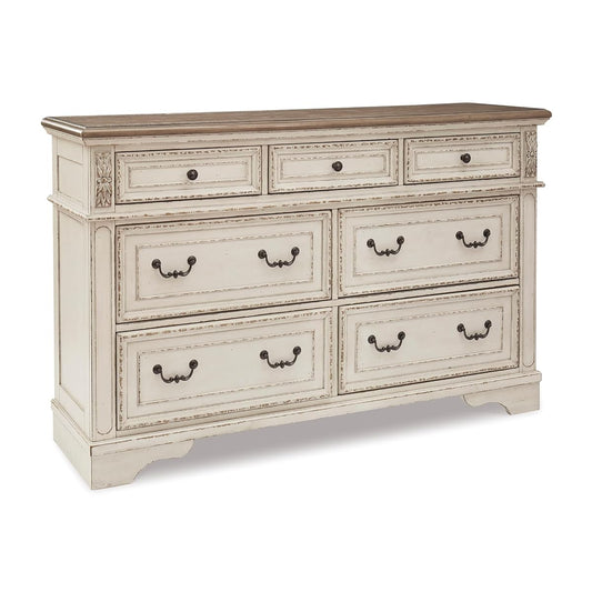 Signature Design by Ashley Realyn French Country 7 Drawer Dresser