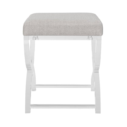 Safavieh Home Collection Delfina Clear Acrylic Ottoman